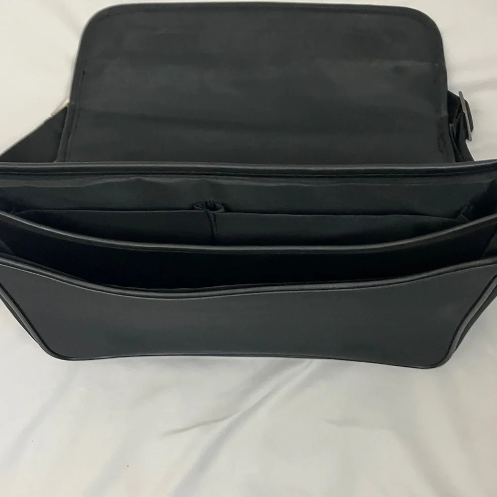 Black Men's Messenger Laptop 15” inch Bag